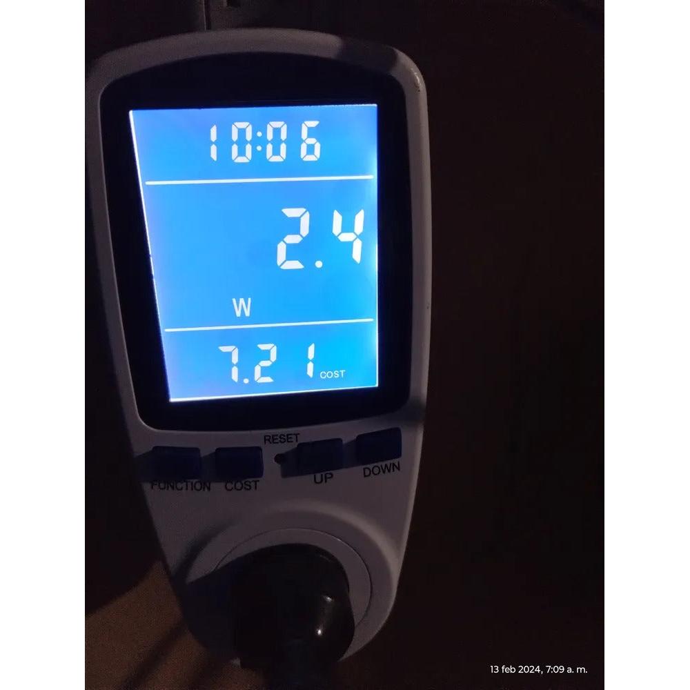 Medidor Electrico De Consumo De Energia Tipo Vatímetro