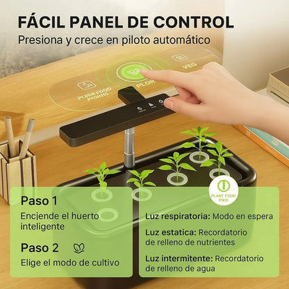 Sistema Cultivo Hidroponico Plantas Flores Frutas Verduras