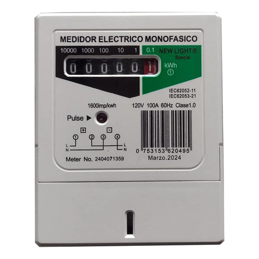 Medidor Contador Para Uso Externo Certificado