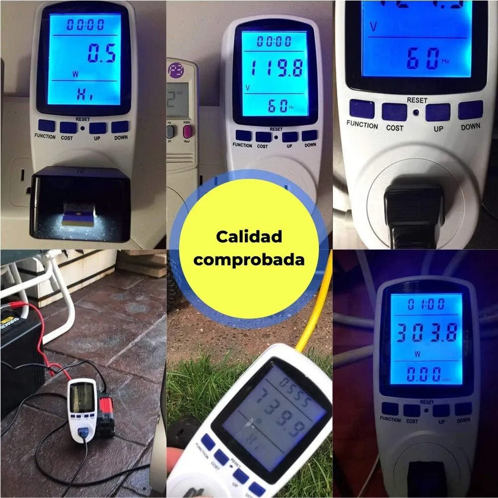Medidor Electrico De Consumo De Energia Tipo Vatímetro