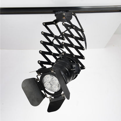 Lámpara De Techo Vintage Estilo Antiguo Industrial Película Negro