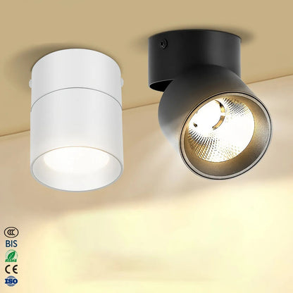 Lampara De Techo Tipo Bala Led Spot Dirigible