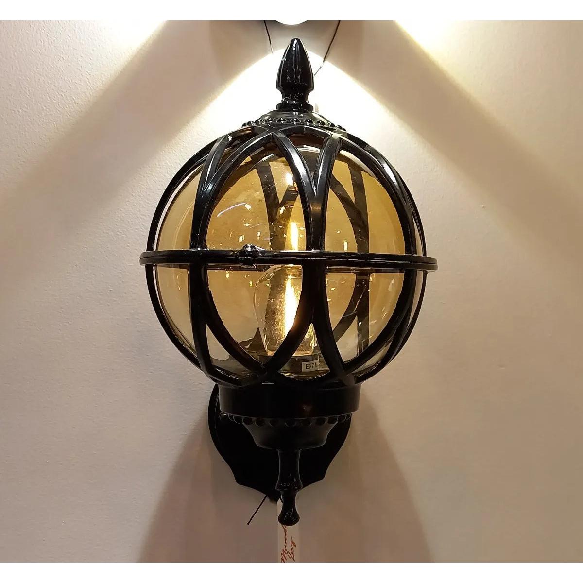 Lámpara De Pared Farol Para Exteriores Diseño Moon