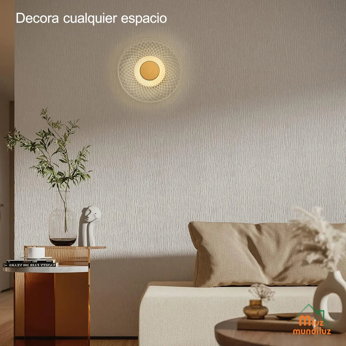 Lámpara Aplique De Pared De Lujo Novedoso Luxury