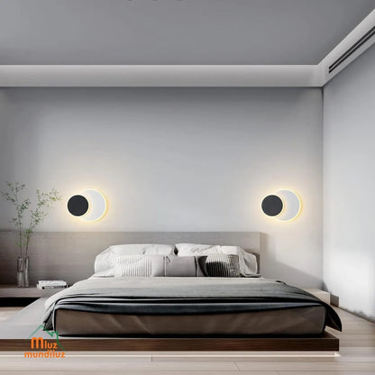Lámpara De Pared Decortiva Estilo Moderno Dublin.