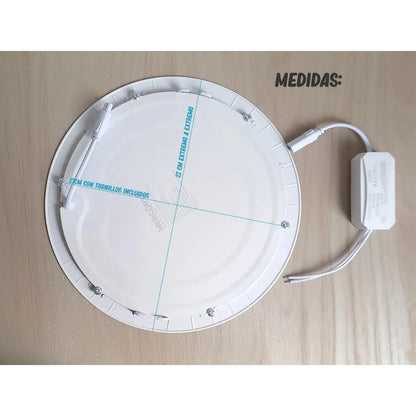 Panel Led 18w De Incrustar Luz Blanca X 5 Unidades