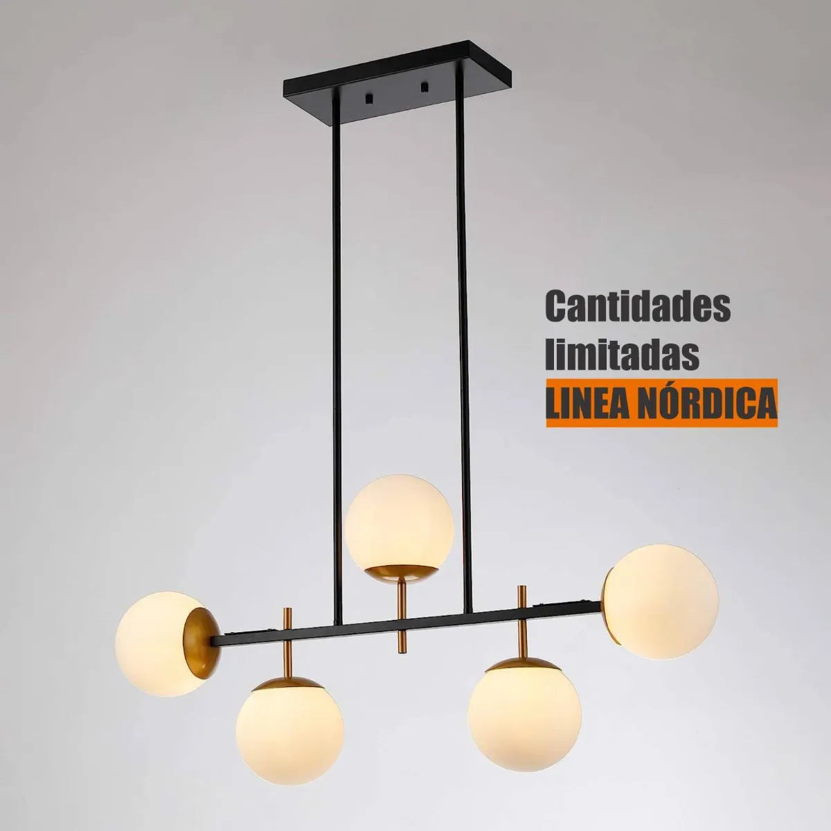 Lampara De Techo Candelabro Moderno Estilo Nórdico Dori