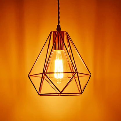 Lámpara De Techo Vintage Cobre Para Sala, Cocina, Etc.