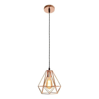 Lámpara De Techo Vintage Cobre Para Sala, Cocina, Etc.