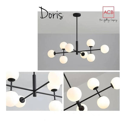 Lampara De Techo Colgante Candelabro Moderno Nórdica Cosmos