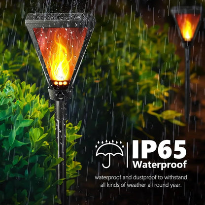 Poste Solar Para Jardin. Acero Inoxidable. Pack X 2 Unidades