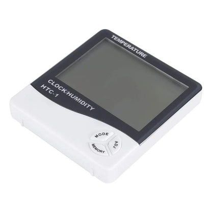 Medidor Humedad Termo Hidrómetro Reloj Digital