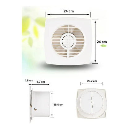 Extractor De Aire Y Olores Para Baño Y Cocina 8 Pulgadas