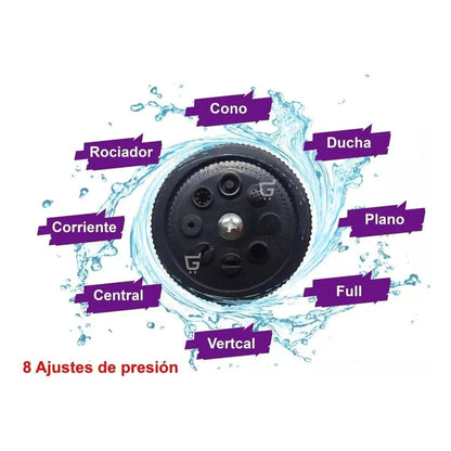 Boquilla De Manguera Multifuncional