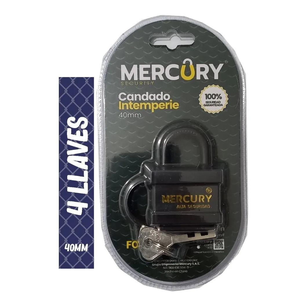 Candado Intemperie Encauchetado 40mm De Alta Seguridad