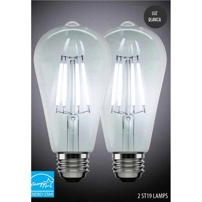 Bombillo Vintage Led Luz Blanca Edison