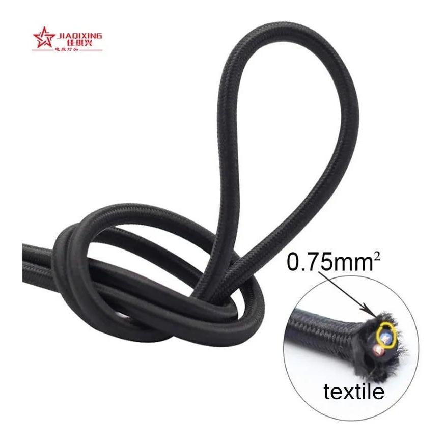 Cable Textil Para Lampara Vintage Exito Corp X 3 Metros.