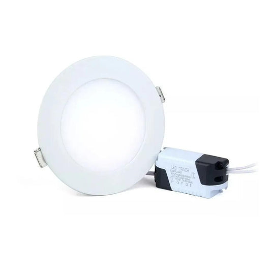 Panel Led 3w Redondo Incrustar 3'' Luz Blanca