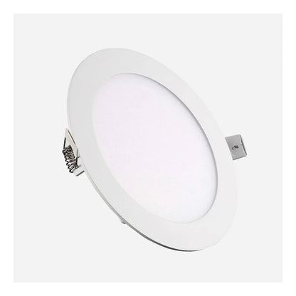 Panel Led 12w Redondo Incrustar