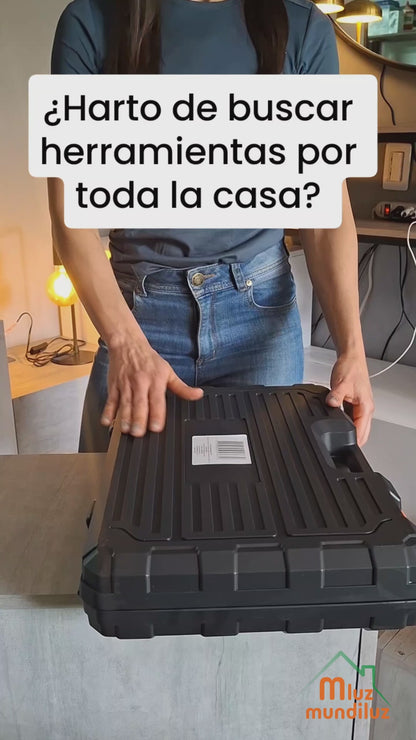 Kit De Herramientas Para El Hogar 112 Piezas Con Estuche