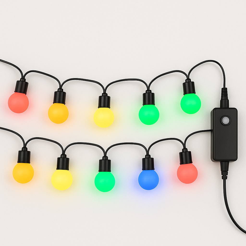 Guirnalda Extensión Luces Navidad Multicolor